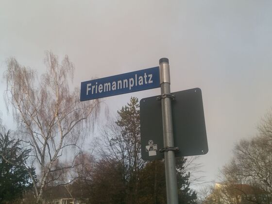 Friemannplatz Februar 2020