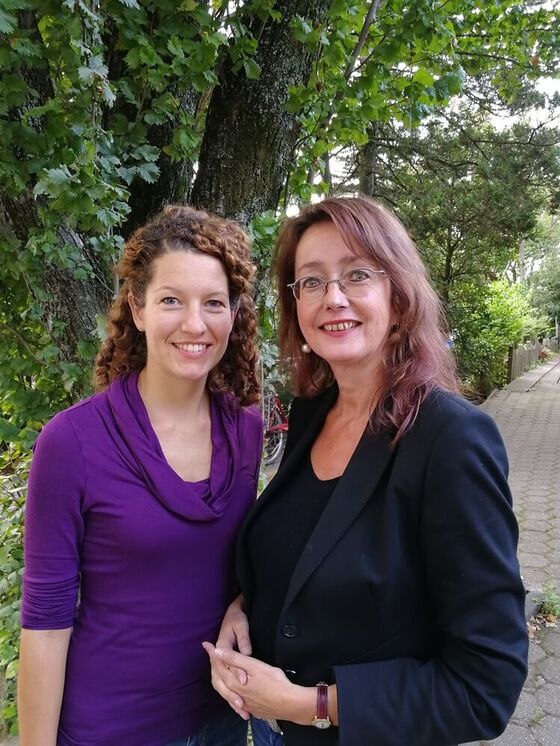 Kandidatinnen Birgit Leifert und Simone Gottschlich